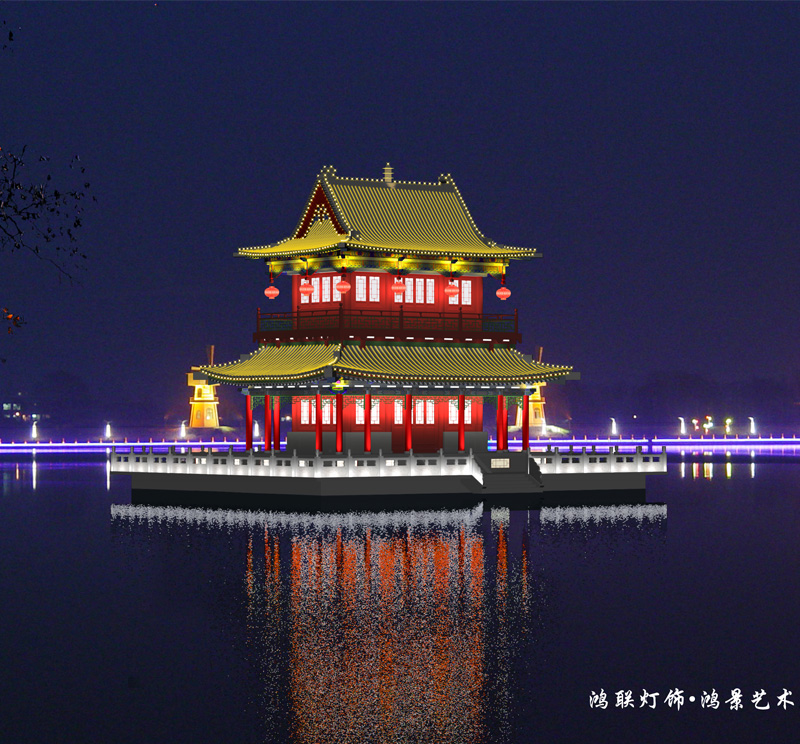 清徐水上阁楼效果